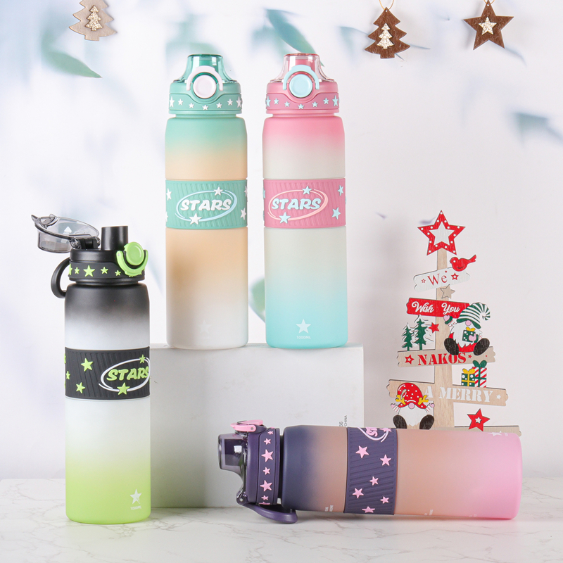 247-1,248-1 and 249-1 Plastic sports water bottle image 5