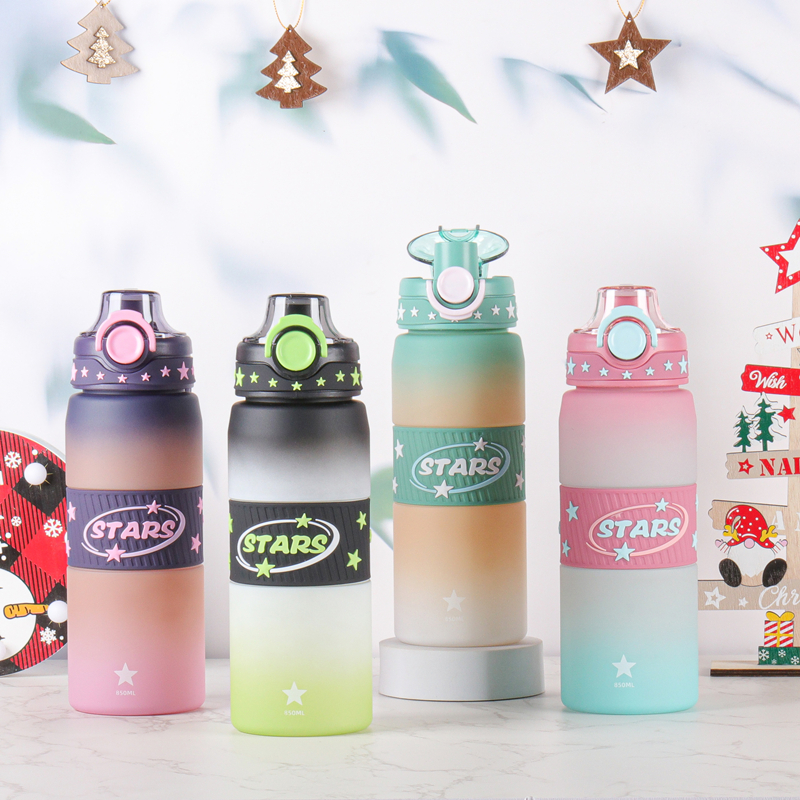 247-1,248-1 and 249-1 Plastic sports water bottle image 6