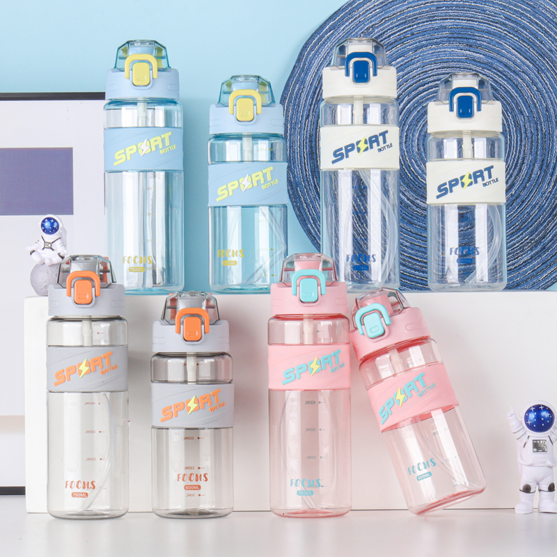 262A and 263A Plastic sports water bottle image 1