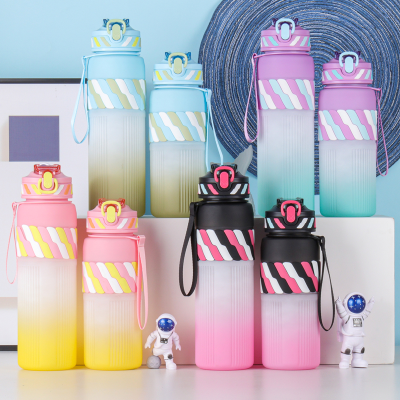 255-1 and 256-1 Plastic sports water bottle