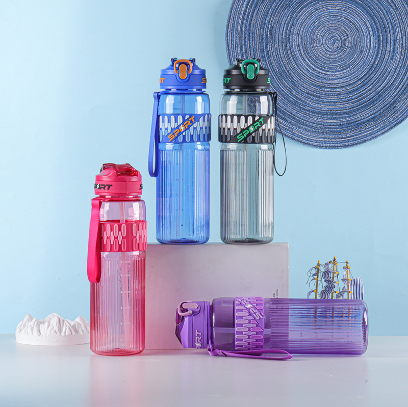 270 and 271 Plastic sports water bottle image 5