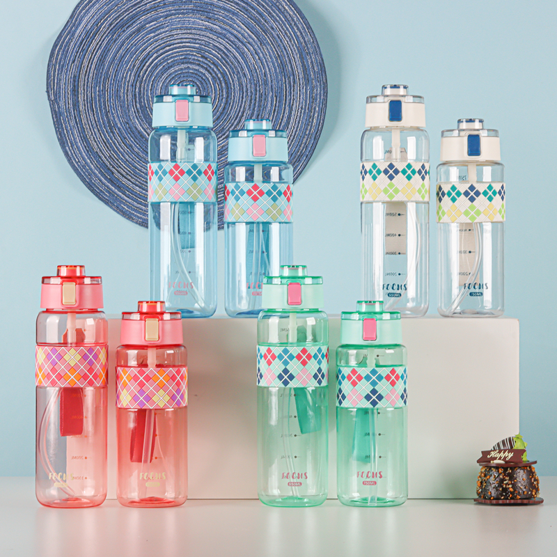 279A and 280A  Plastic sports water bottle