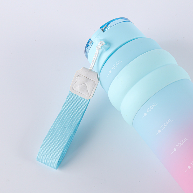 285-1A and 286-1A Gradient-colored plastic water bottle image 4