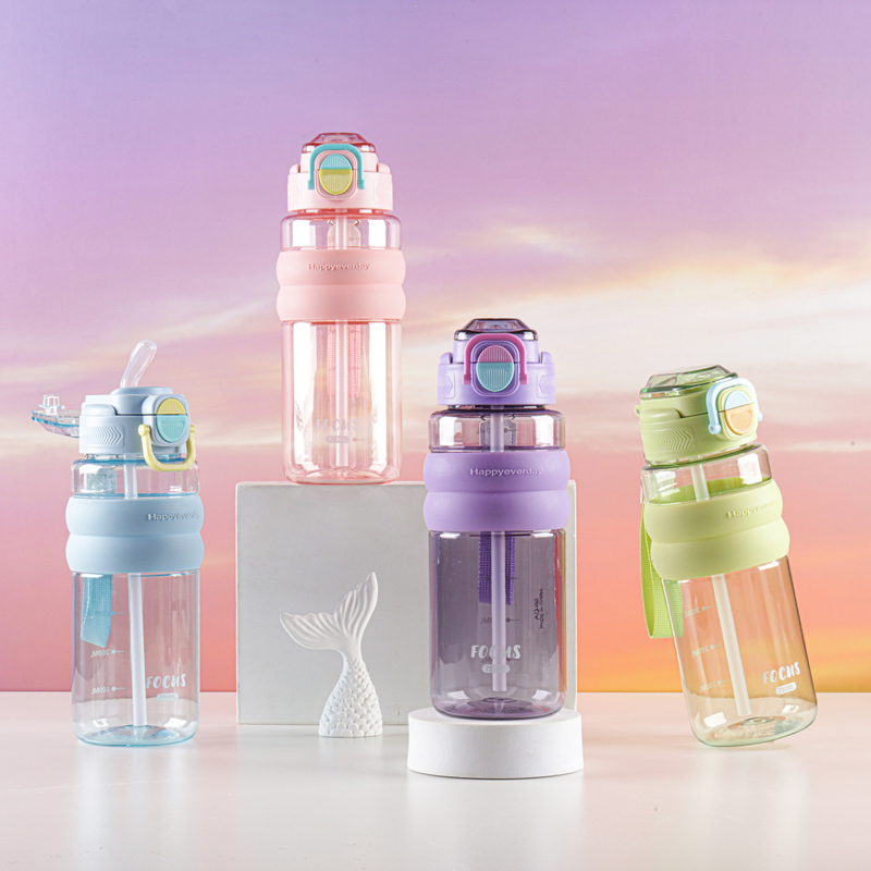 277 and 278 Plastic sports water bottle image 5