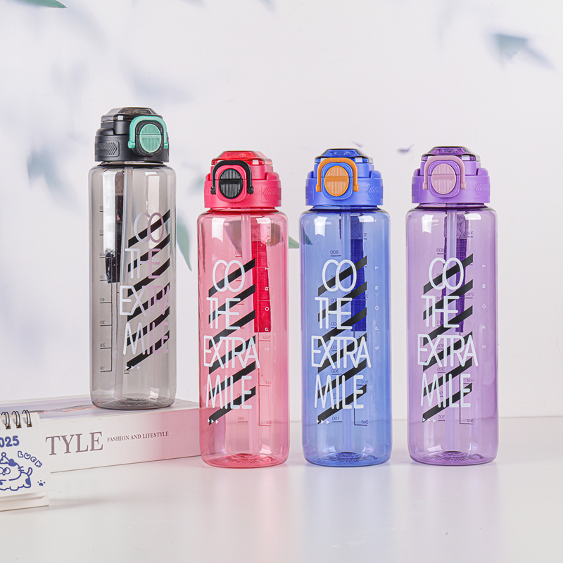 291 and 292 Plastic sports water bottle image 2