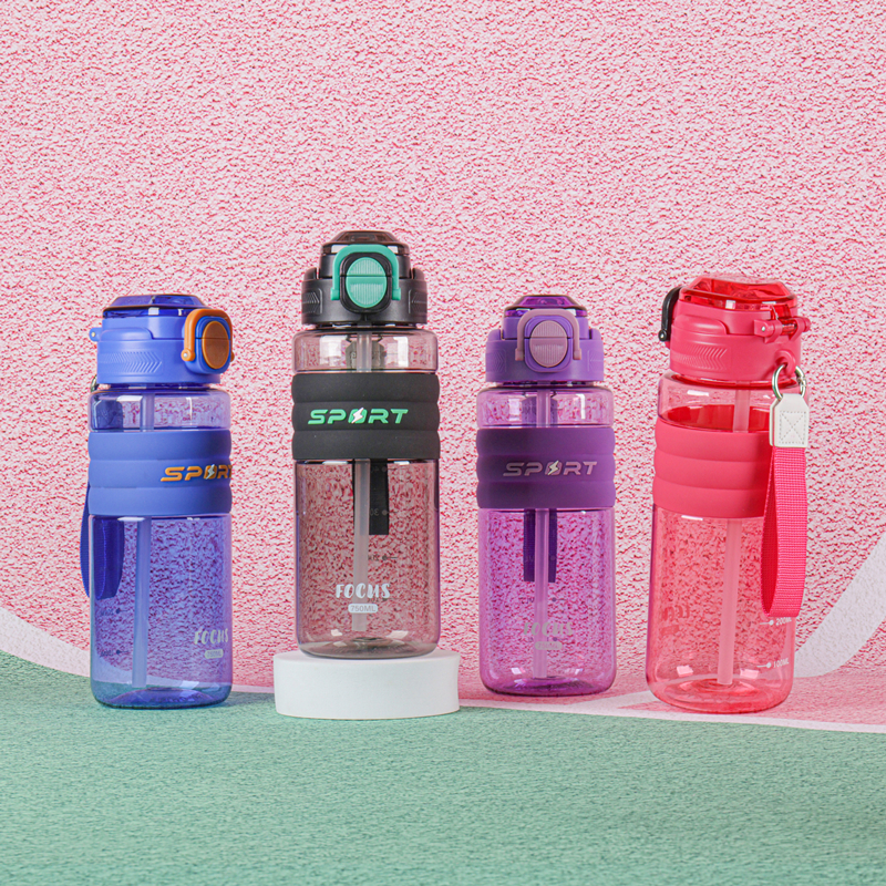 297 and 298 Plastic sports water bottle image 3