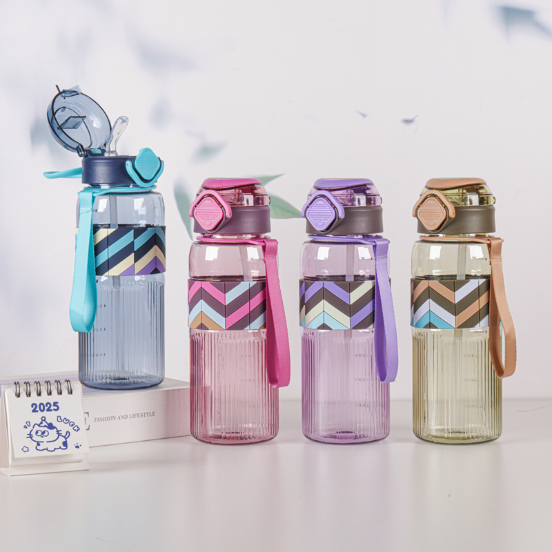 300 and 302 Plastic sports water bottle image 4