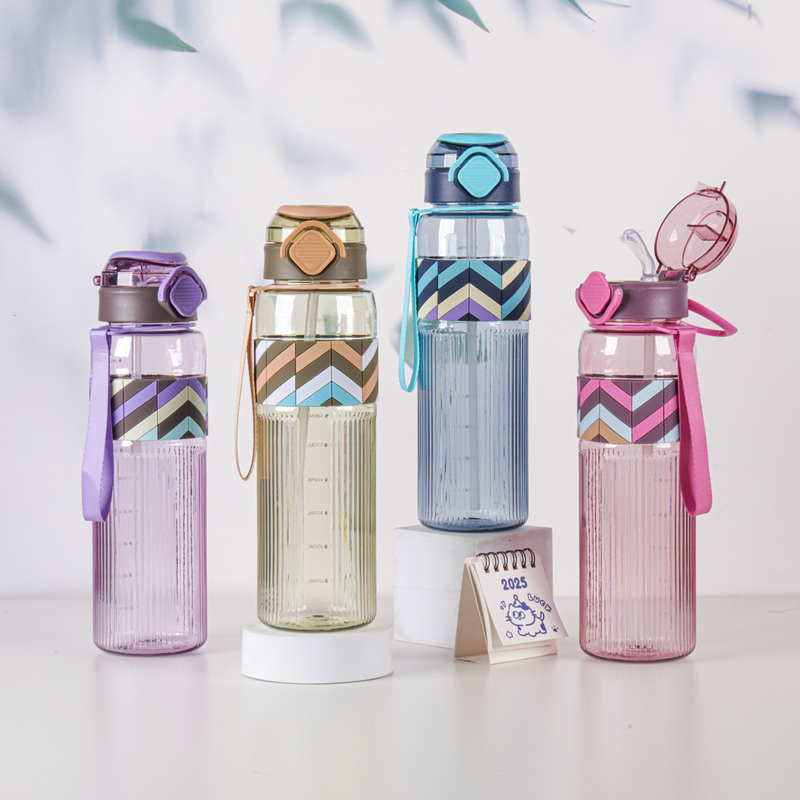 300 and 302 Plastic sports water bottle image 5