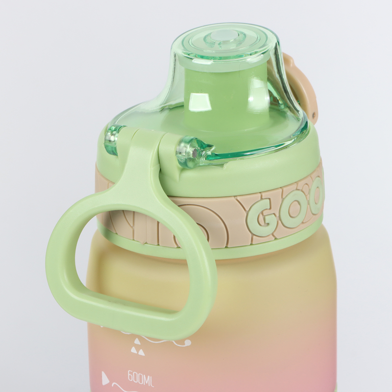 333-1 334-1 and 335-1 Gradient-colored plastic water bottle image 5