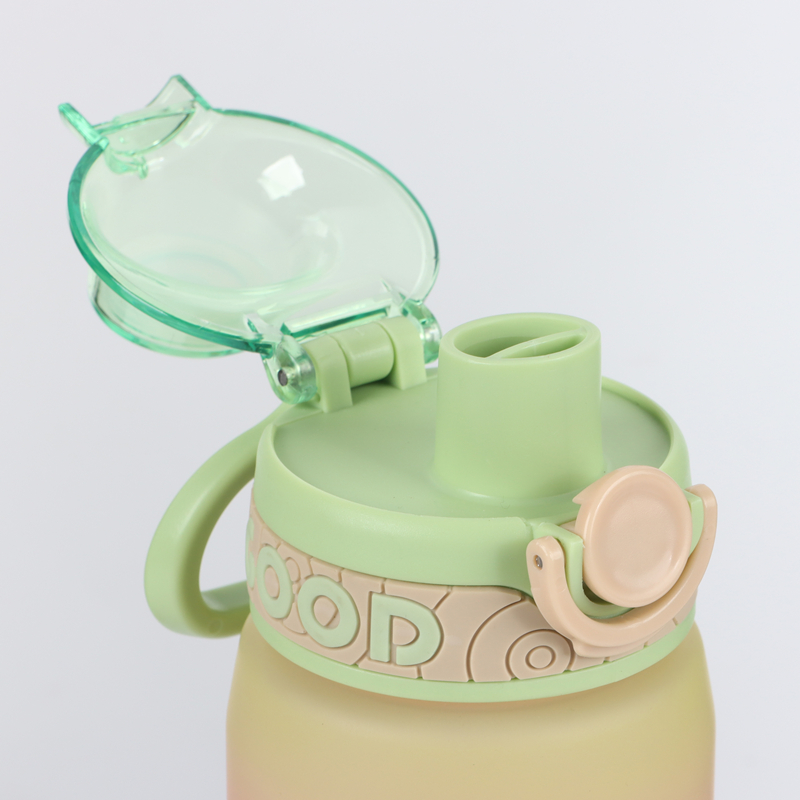 333-1 334-1 and 335-1 Gradient-colored plastic water bottle image 6