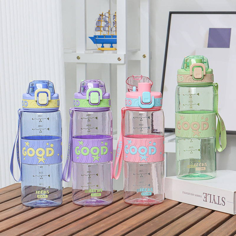 336A and 337A Plastic sports water bottle image 3