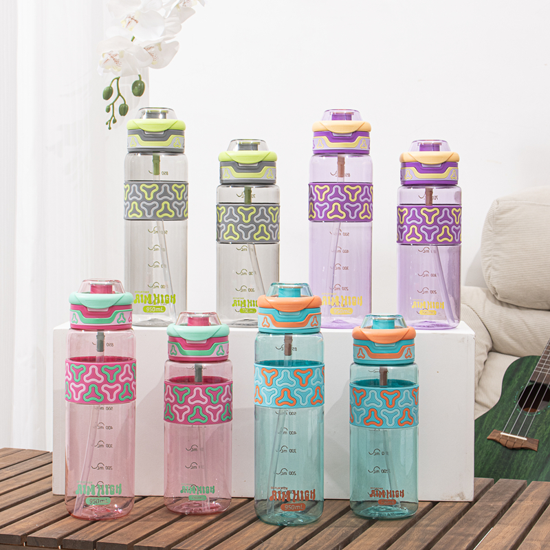 338A and 339A Plastic sports water bottle