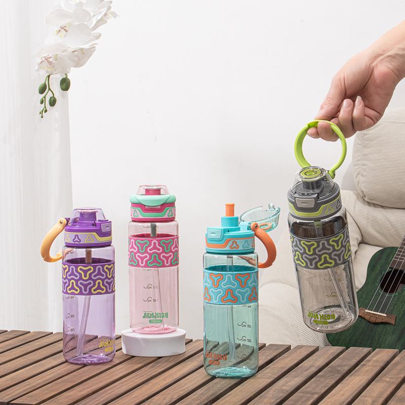 338A and 339A Plastic sports water bottle image 3