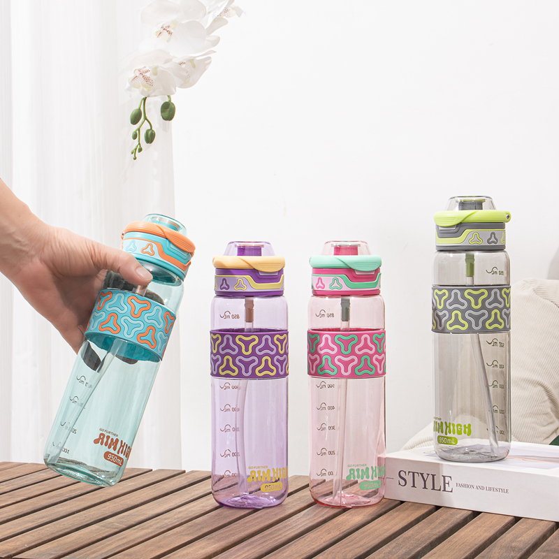 338A and 339A Plastic sports water bottle image 4