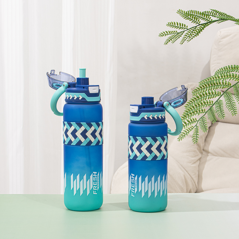 346-1A  and 347-1A Plastic sports water bottle image 2