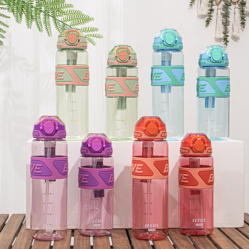 349 and 350 Plastic sports water bottle