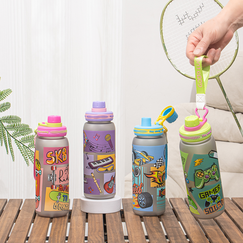 359-1 and 360-1 Plastic sports water bottle image 3