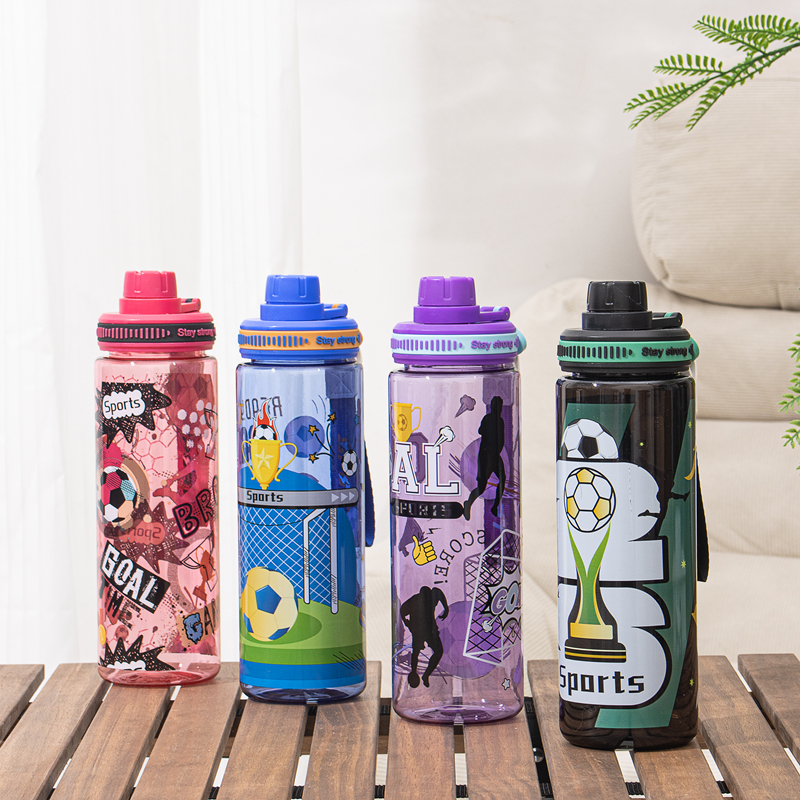 319 and 319-1 Plastic sports water bottle image 2