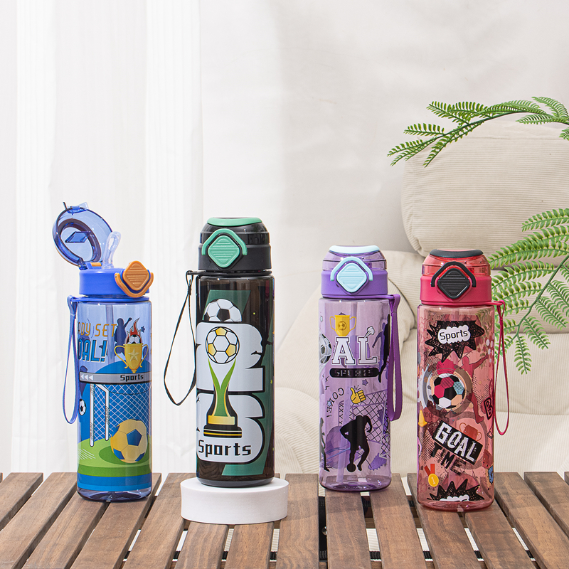 320 and 320-1 Plastic sports water bottle image 2